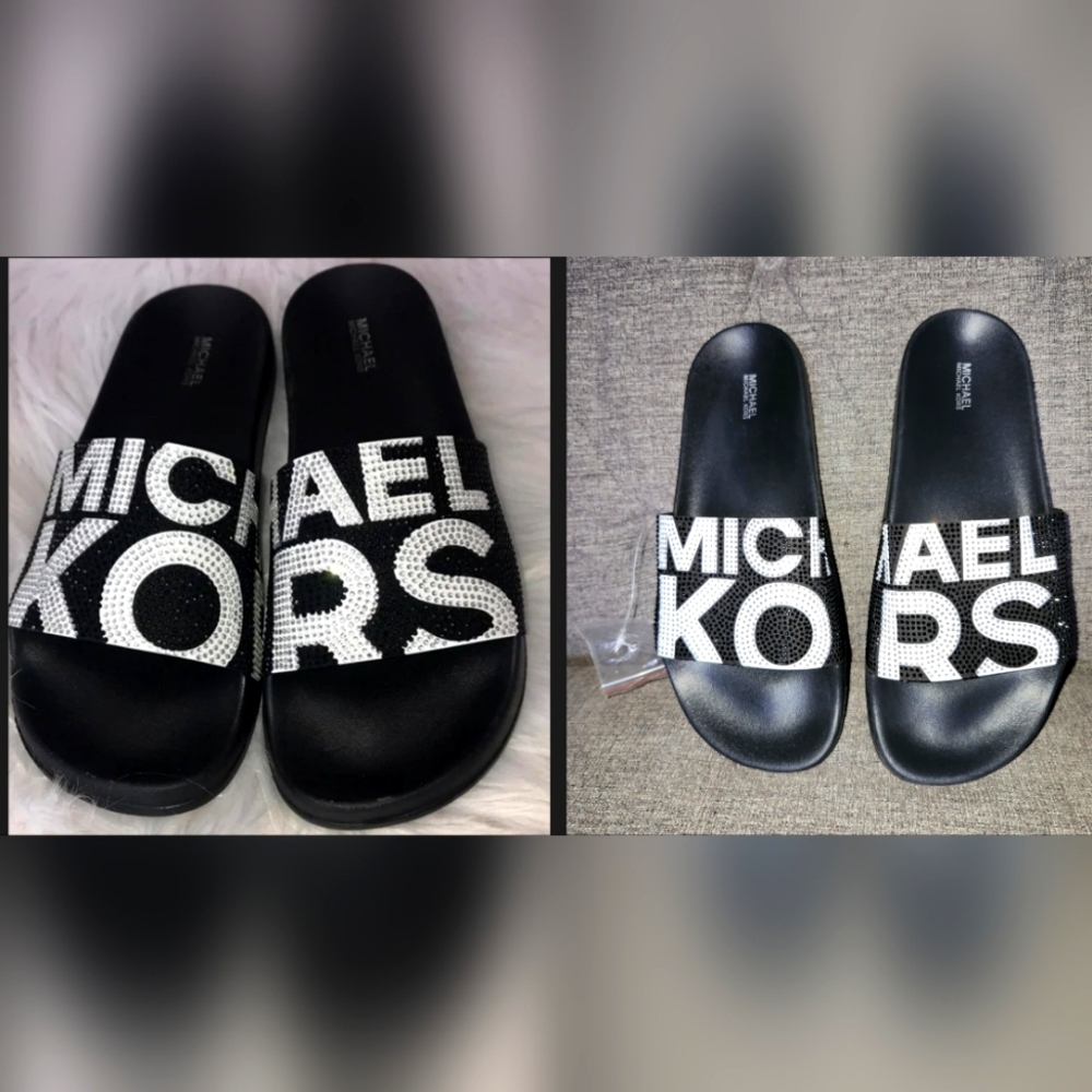 Michael Kors Bling slides